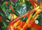 Franz Marc The Monkey  aaa oil